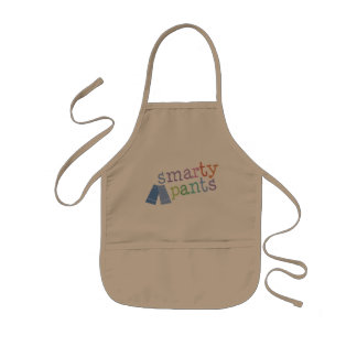 Smarty Pants Funny Kids' Apron