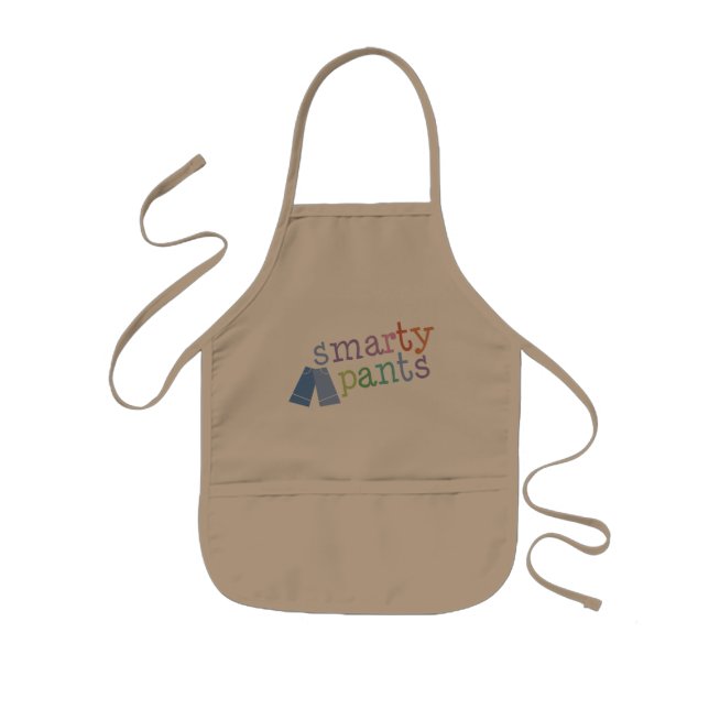 Smarty Pants Funny Kids' Apron (Front)