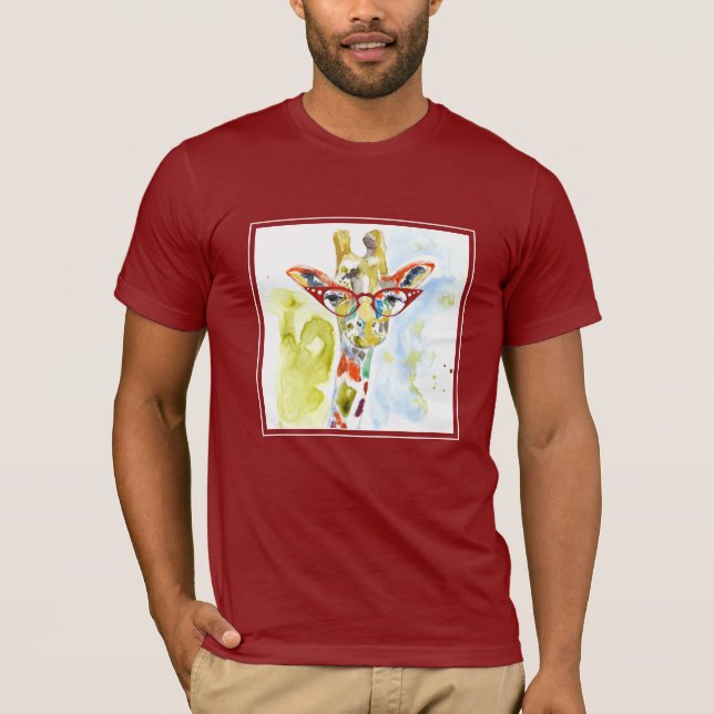 Smarty-Pants Giraffe T-Shirt (Front)