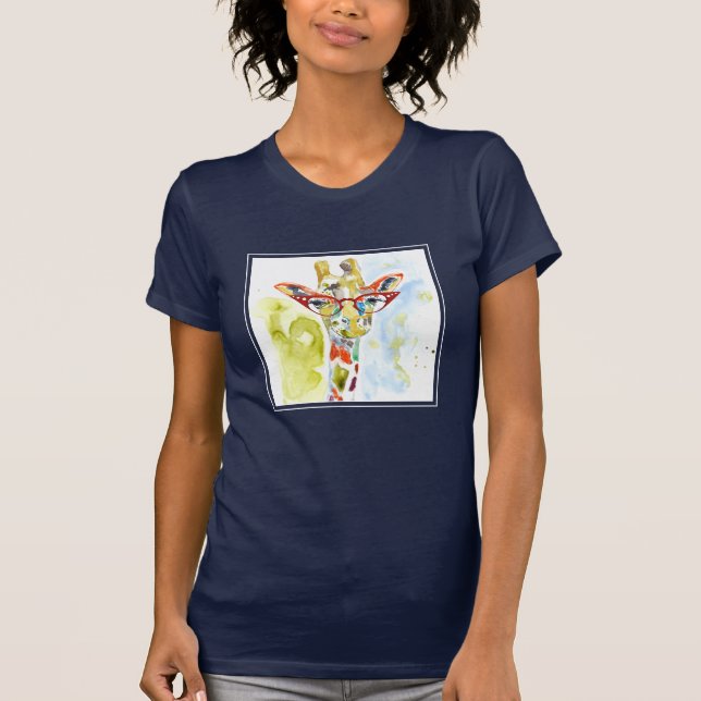 Smarty-Pants Giraffe T-Shirt (Front)