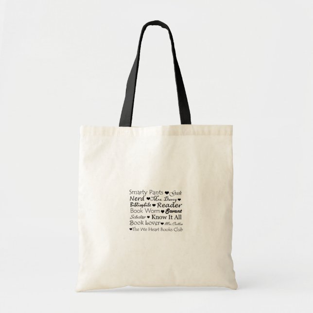 Smarty Pants Grocery Bag (Front)