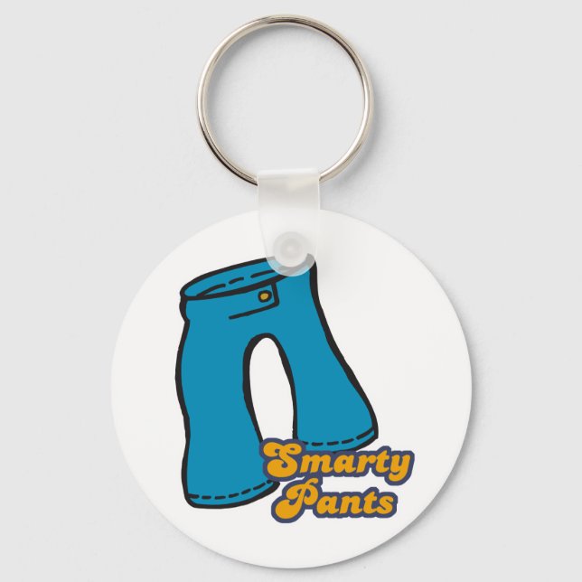 smarty pants keychain (Front)
