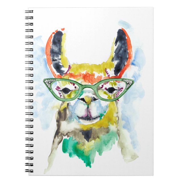 Smarty-Pants Llama Notebook (Front)