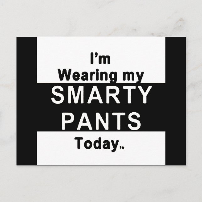 smartypants postcard (Front)