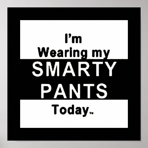 smartypants poster