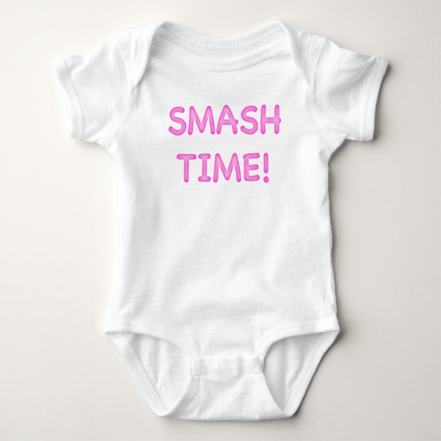 Smash Cake Baby Outfit Bodysuit (Front)