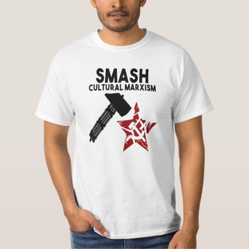 SMASH CULTURAL MARXISM T_Shirt