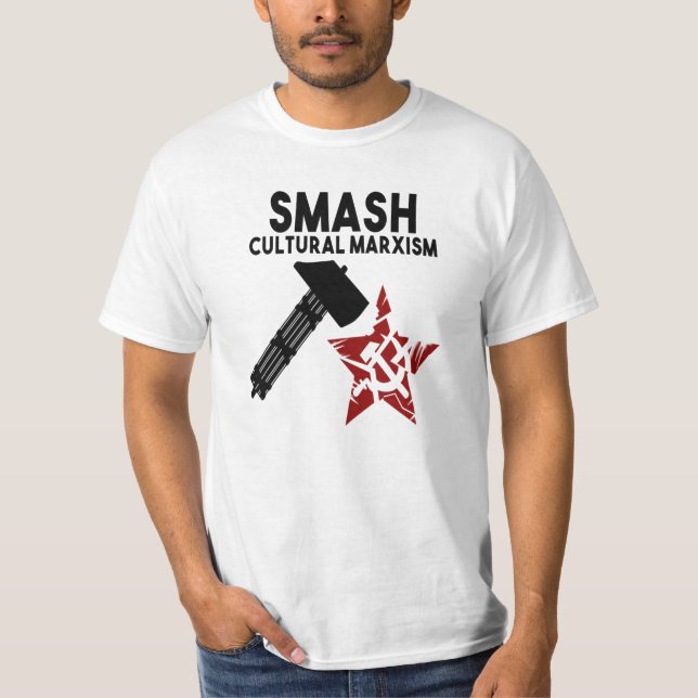 SMASH CULTURAL MARXISM T-Shirt (Front)