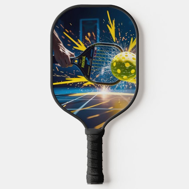Smash Serve ⚡ Pickleball Power Carbon Fiber Pickleball Paddle (Front)