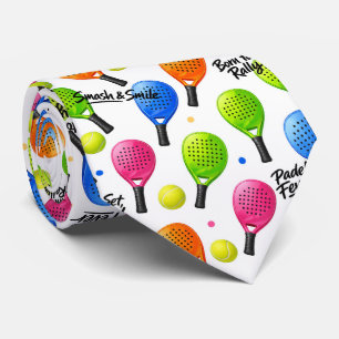 Smash & Smile Padel Neck Tie