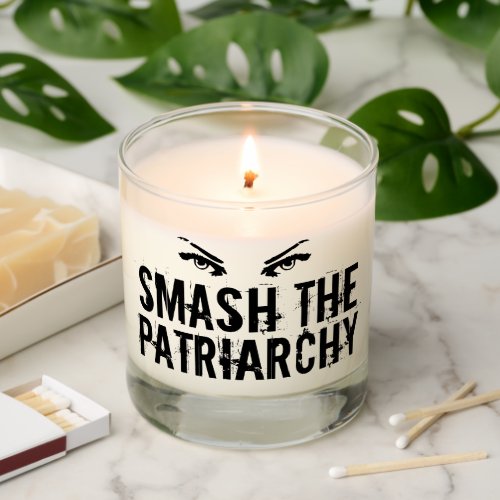 Smash the Patriarchy Cool Feminist Scented Candle