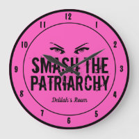 Smash the Patriarchy Feminist Quote Custom Pink