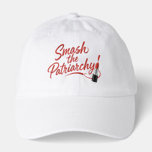 Smash the patriarchy feminist quote hat