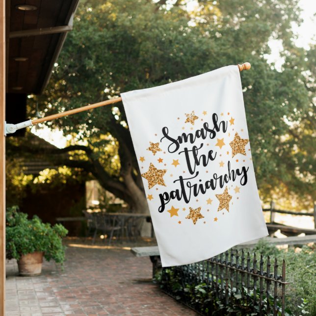 Smash The Patriarchy! House Flag (In SItu)