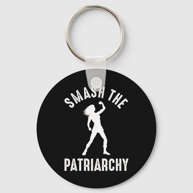 Smash The Patriarchy Keychain (Front)