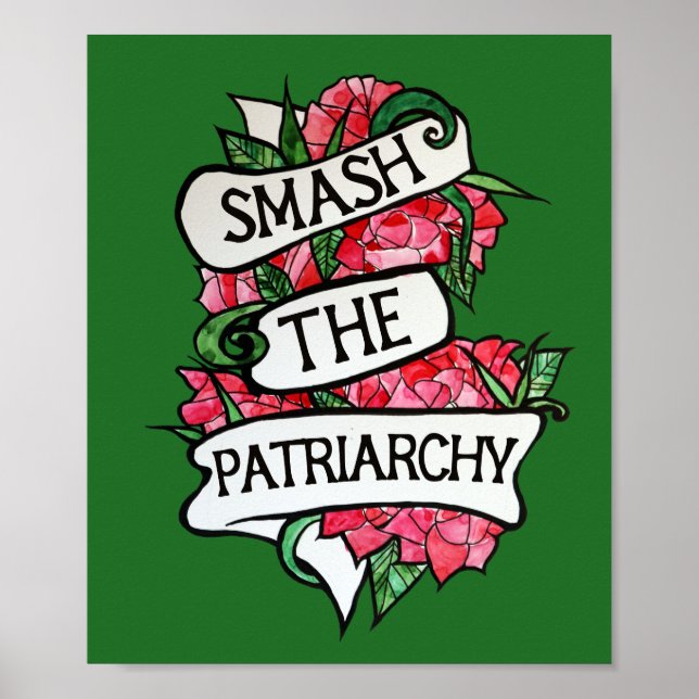 Smash the Patriarchy Poster (Front)