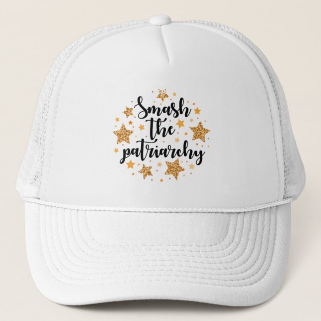 Smash The Patriarchy! Trucker Hat (Front)