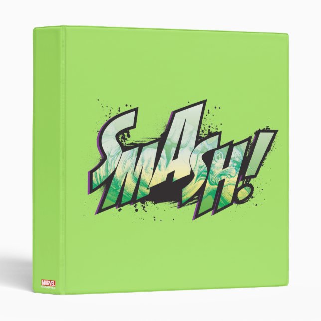SMASH! Word Graphic Binder (Front/Spine)