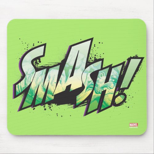 SMASH Word Graphic Mouse Pad