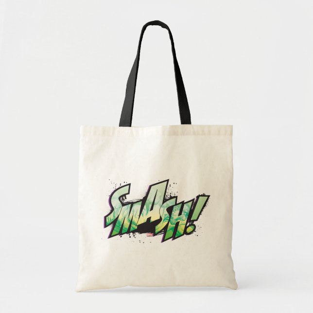 SMASH! Word Graphic Tote Bag (Front)