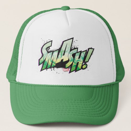 SMASH Word Graphic Trucker Hat