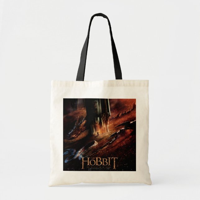 SMAUG™ Encircles BILBO BAGGINS™ Tote Bag (Front)