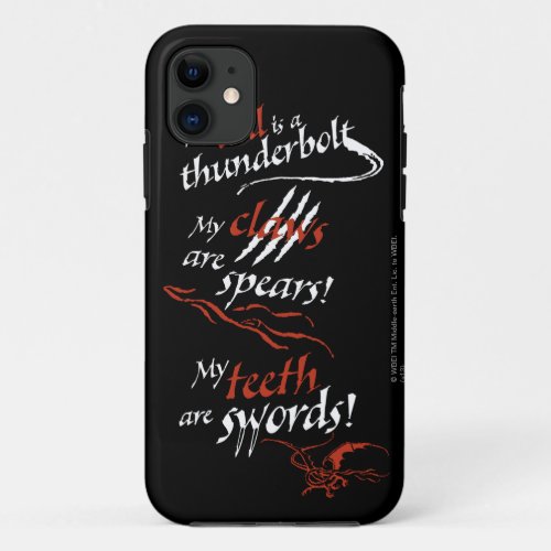 SMAUG Intro iPhone 11 Case