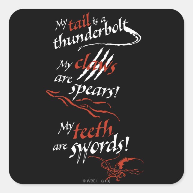 SMAUG™ Intro Square Sticker (Front)