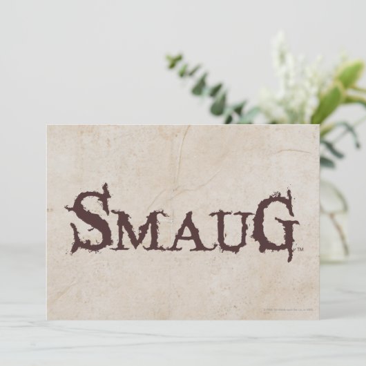 SMAUG™ Name (Standing Front)