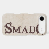 SMAUG™ Name Case-Mate iPhone Case (Back (Horizontal))