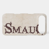 SMAUG™ Name Case-Mate iPhone Case (Back (Horizontal))