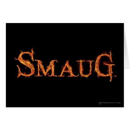 SMAUG™ Name Graphic Cards (Front Horizontal)