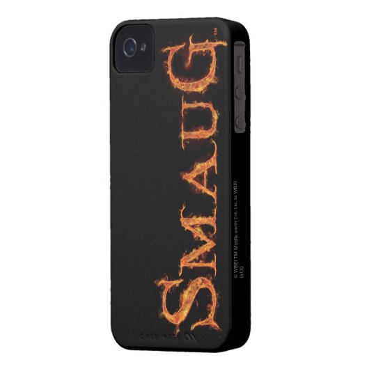 SMAUG™ Name Graphic Case-Mate iPhone Case (Back Left)