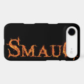 SMAUG™ Name Graphic Case-Mate iPhone Case (Back (Horizontal))