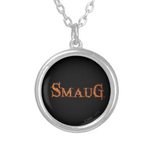 SMAUG™ Name Graphic Silver Plated Necklace
