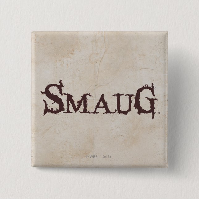 SMAUG™ Name Pinback Button (Front)
