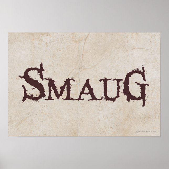 SMAUG™ Name Poster (Front)