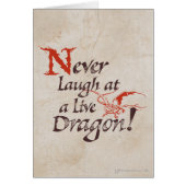 SMAUG™ - Never Laugh At A Live Dragon (Front)