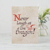SMAUG™ - Never Laugh At A Live Dragon (Standing Front)