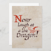 SMAUG™ - Never Laugh At A Live Dragon (Front/Back)