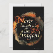 SMAUG™ - Never Laugh Logo Graphic (Front)