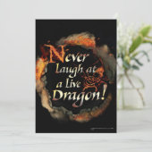 SMAUG™ - Never Laugh Logo Graphic (Standing Front)