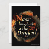 SMAUG™ - Never Laugh Logo Graphic (Front/Back)