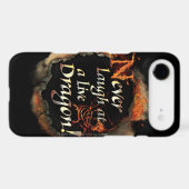 SMAUG™ - Never Laugh Logo Graphic iPod Touch (5th Generation) Case (Back (Horizontal))