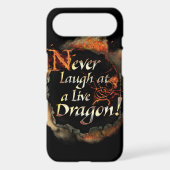 SMAUG™ - Never Laugh Logo Graphic iPod Touch (5th Generation) Case (Back)