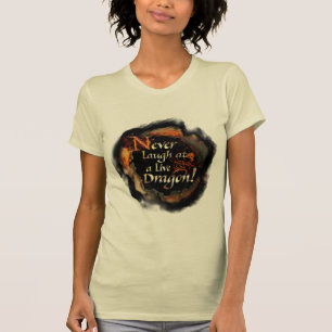 SMAUG™ - Never Laugh Logo Graphic T-Shirt