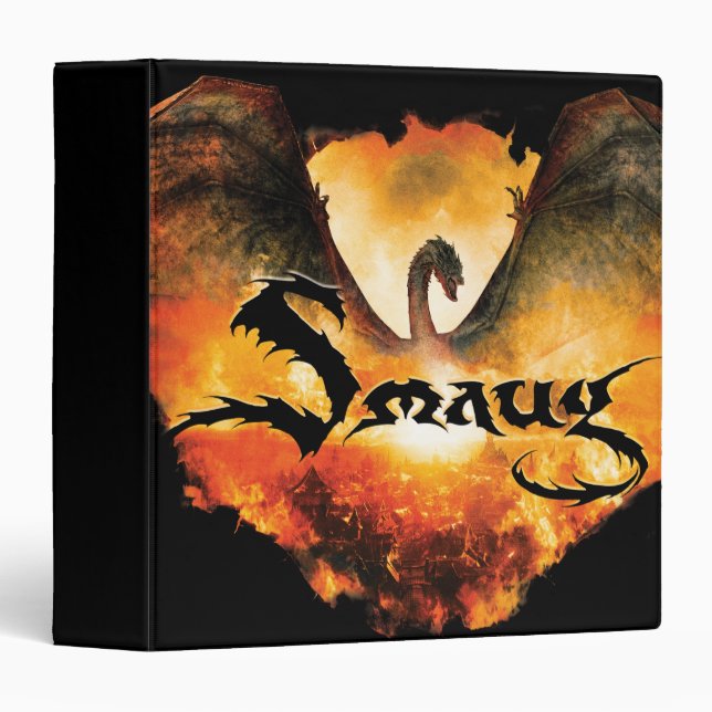 SMAUG™ Over Laketown 3 Ring Binder (Front/Spine)