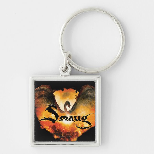 SMAUG™ Over Laketown Keychain (Front)