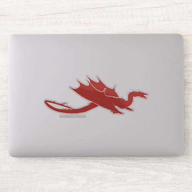SMAUG™ Silhouette & Name 2 Sticker (Computer)
