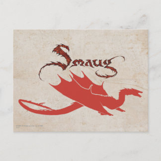 SMAUG™ Silhouette & Name Postcard
